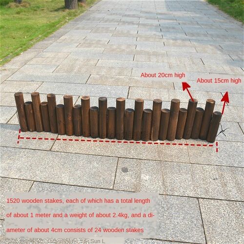 热销Outdoor carbide Corrosion protection Wooden fence garden