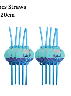 20/30/40/50Pcs Lilo & Stitch Kids Birthday Party Decorations