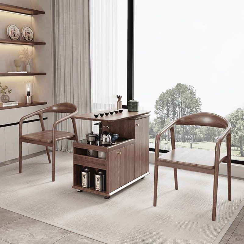 全实木移动茶车家用客厅沙发边几旋转功夫茶桌乌金石泡茶喝茶台,住宅家具,家用茶台/茶桌,淘宝优惠券,粉丝福利购,淘宝优惠卷