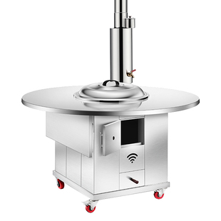 柴火灶家用农村不锈钢一体节能大锅灶无烟土灶台户外烧柴火炉炉灶
