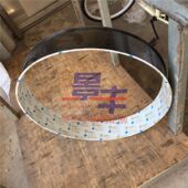 不锈钢整圆弧形U字形墙洞口包边收边条背部拉弯U型槽线条定做现货