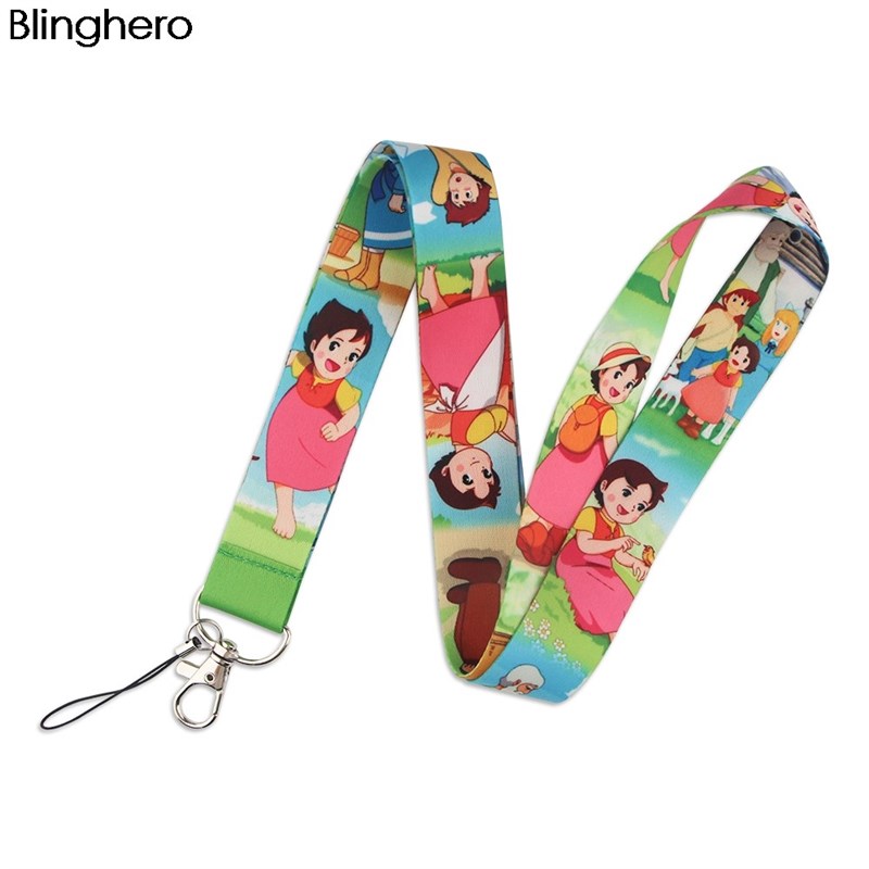 推荐20pcs/lot BH1131 Blinghero Cartoon Lanyard For Keys Phon