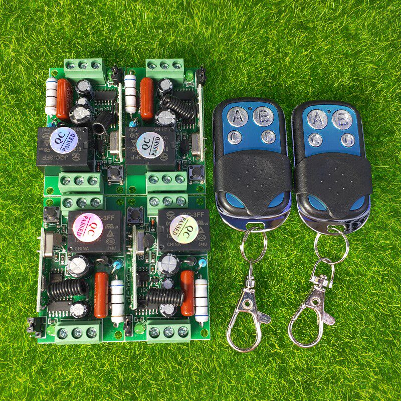 现货AC220V一路无线遥控开关 灯具开关 电源开关电器改.装开关电