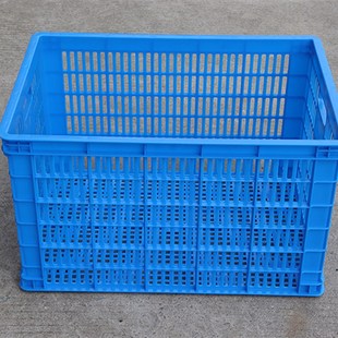 680塑料周转筐大塑料周转箱筐快递框水果框子长方形箩筐收纳筐子