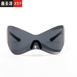 Large sunglasses body niche connected male 推荐 perso frame