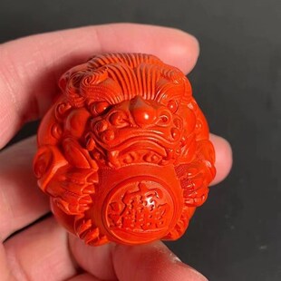 天然保真朱砂有求必应貔貅吊坠挂件把件本N命年情侣款礼物配饰品