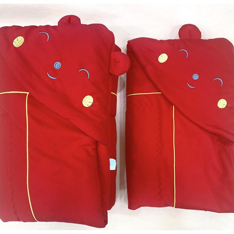 新生宝宝春夏秋抱被大红喜庆婴儿包被高品质送礼婴儿用品,婴童用品,婴童抱被/抱毯,淘宝优惠券,粉丝福利购,淘宝优惠卷