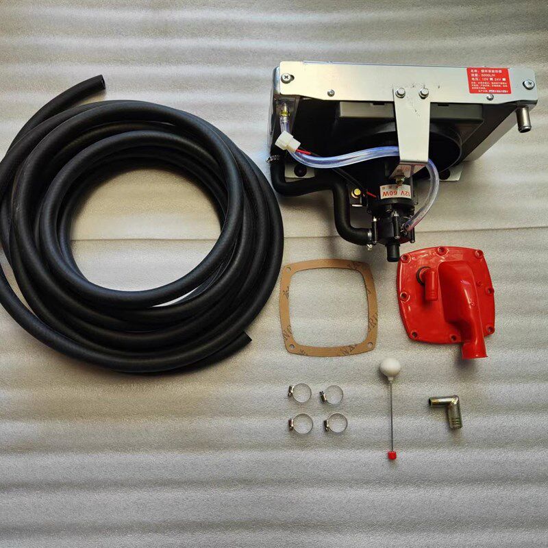 热销五徵时风三四轮农用车单缸柴油机电水泵一体12V24V散热器水箱