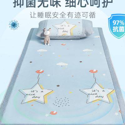 冰丝凉席儿童床凉席夏季单人135婴儿12上下铺凉T席子可水洗1米2
