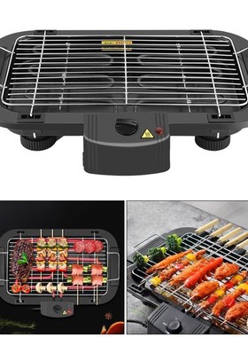 Electric Table Top Grill BBQ Barbecue Garden Camping Cooking