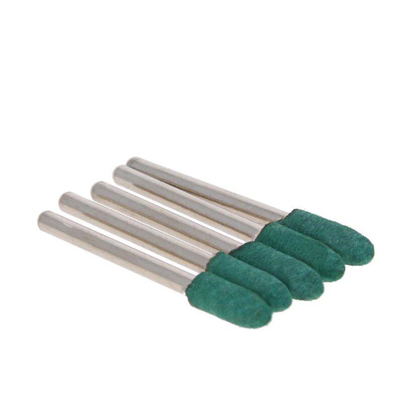 New Rubber Grinding Head Cylindrical 12X/10X 6mm Pointed 8X/