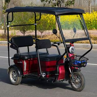 电动休闲折叠三轮车车棚雨棚顶盖单卖大顶不包含支架