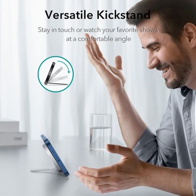 HaloLock Kickstand Wireless Charger for iPhone 13 Pro Max 7