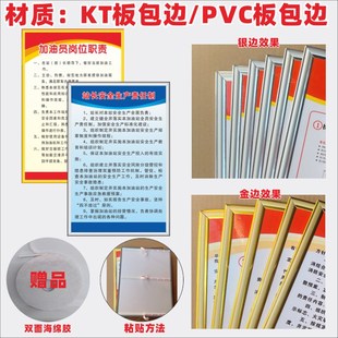 加油站管理规章制度新规安全法安全生产责任制操作规程岗位职责消
