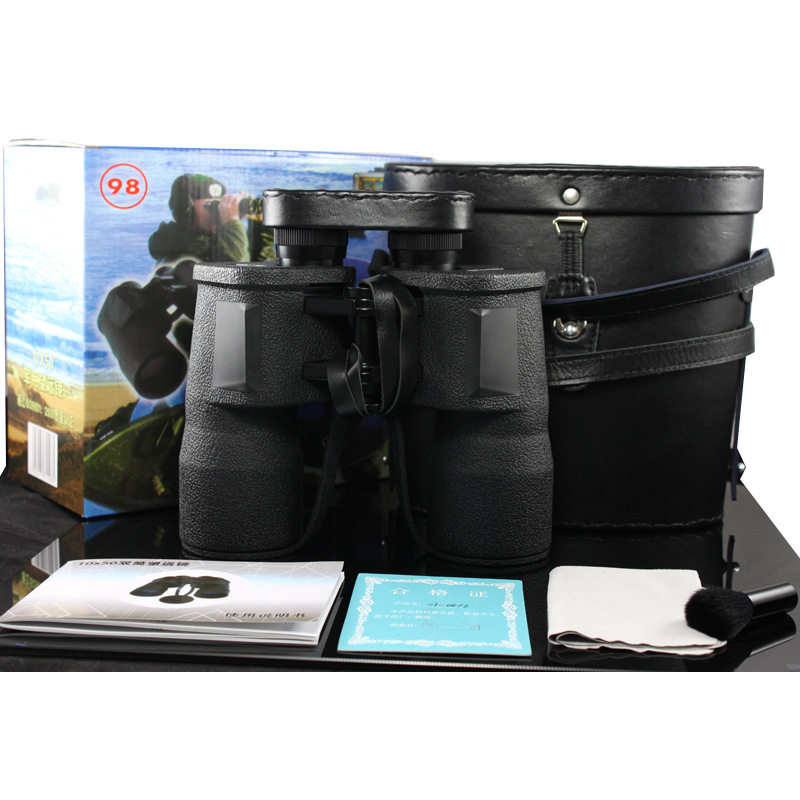 推荐新款98式双筒望远镜高倍高清一万米军事用夜视测距户外军工望