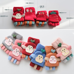 宝宝爬行防滑f手套 婴儿 防摔冬季男童幼儿五指秋冬季男女婴儿手