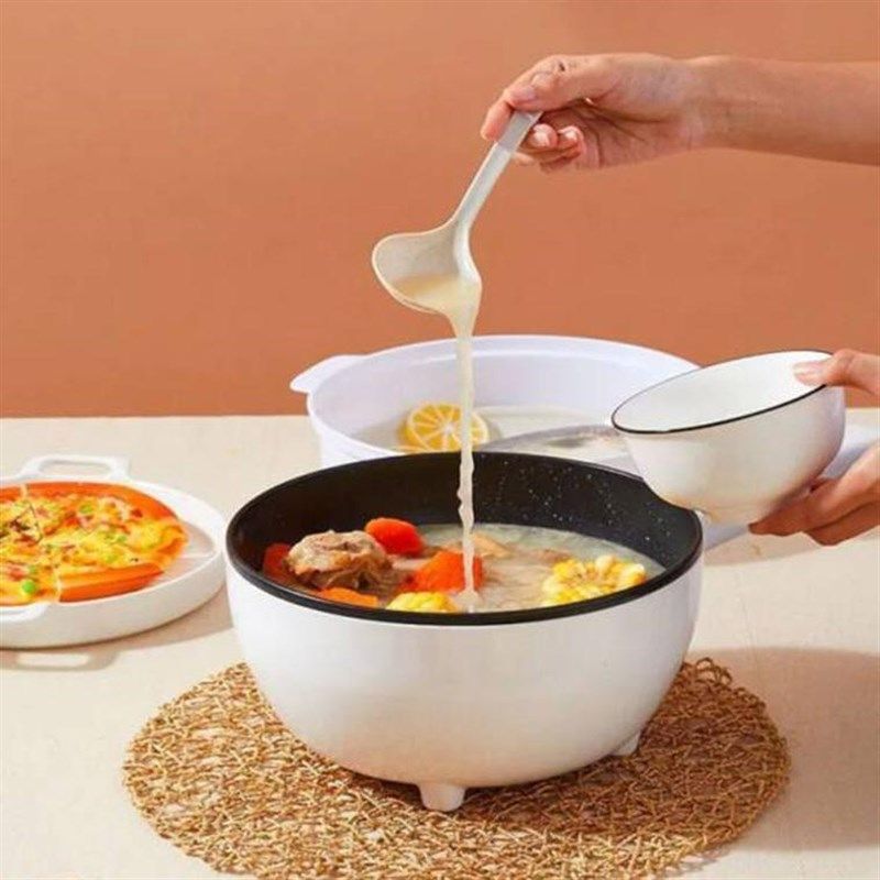 君诗多功能电炒锅家用一体式不粘锅煎炒炖蒸煮炸无涂层智能炒菜锅,厨房电器,电炒锅,淘宝优惠券,粉丝福利购,淘宝优惠卷