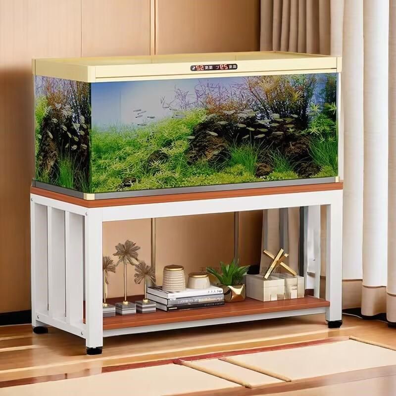 鱼缸架子承重底座底柜客厅鱼缸底架铁艺落地置物架鱼缸桌双层新款,宠物/宠物食品及用品,底柜/落地缸,淘宝优惠券,粉丝福利购,淘宝优惠卷