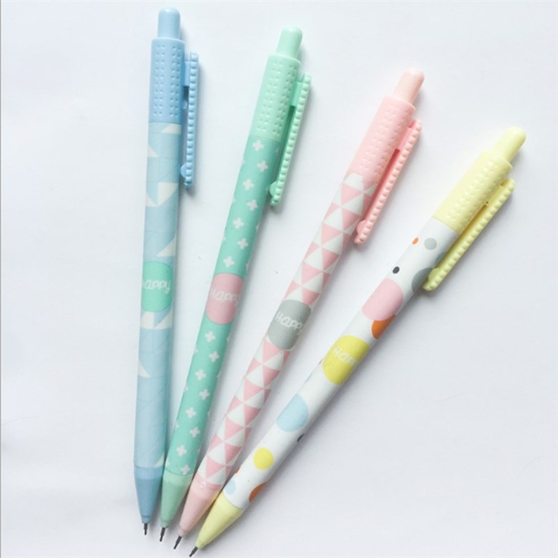 4pcs/lot New Simple style series 0.7mm Mechanical Pencil A-封面