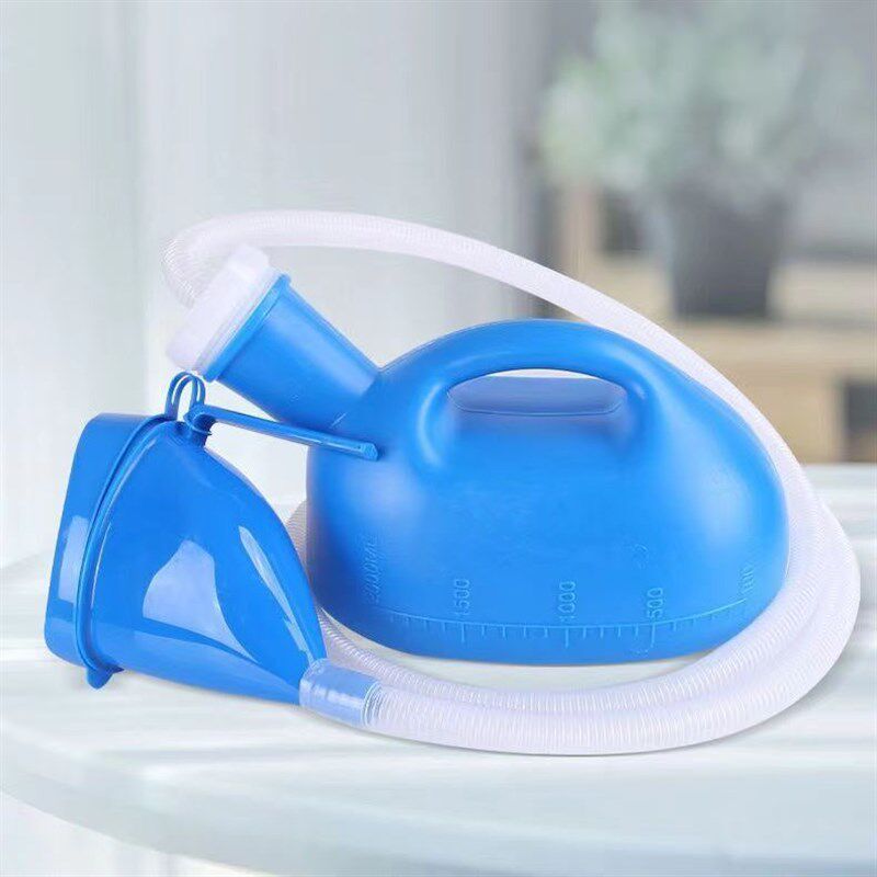 女士尿壶软口女小便器接尿器瘫痪老人卧床接尿壶女性x用接尿器卧