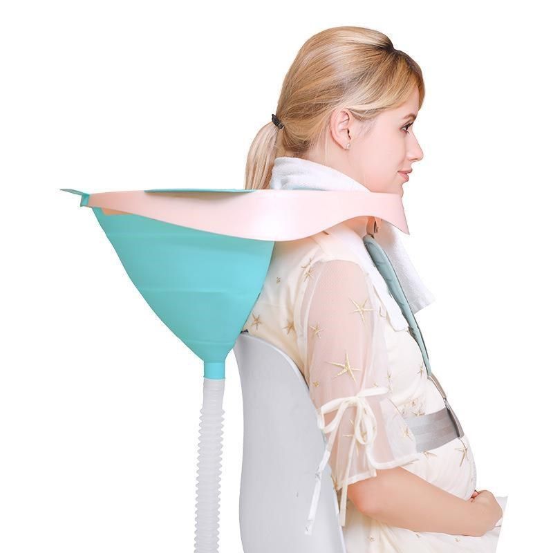 怀孕月子期间洗头神器男童女孩卧床老年人懒人大人在家坐着洗头盆