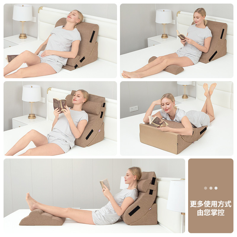 床头靠垫大靠背沙发靠背垫靠枕斜躺床上护腰孕妇软包半躺护理老人,居家布艺,床头靠垫,淘宝优惠券,粉丝福利购,淘宝优惠卷