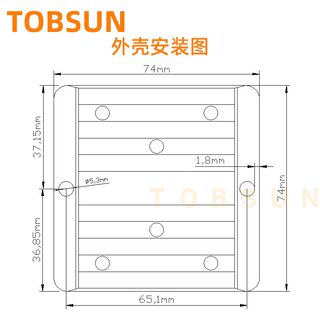 宽范围9V-40V转24V 60W升降压 24V转24VDC-DC转换器 12V升24V稳压