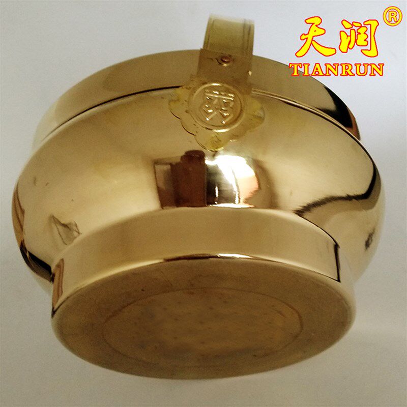 特厚特大号纯铜火冲笼盆怀炉暖手新娘嫁妆乔迁新居结婚庆用品