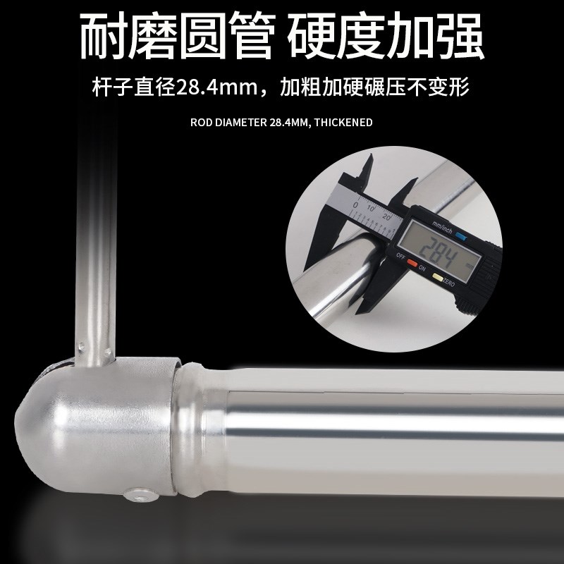 阳台伸缩晾衣杆隐形可收缩晾衣架折叠晒被子吊挂凉衣捍挂钩