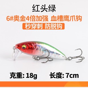 路亚饵米诺狂鲅二代微物迷你远投鲅鱼水缓沉颤沉深潜全泳层沉新款