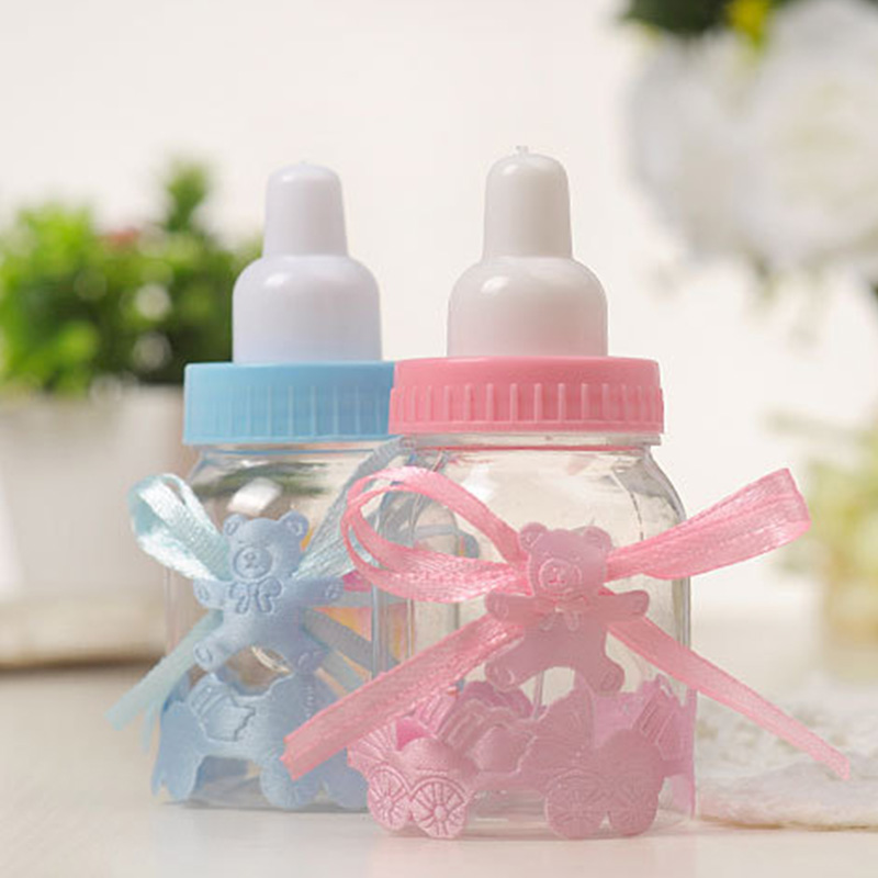 网红12PCS Kids Baby Fillable Bottles Shower Favors Decor Kee