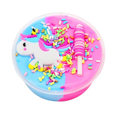 60ml Color nicorn Fluffy Slime Glue Butter Modelling Slimes