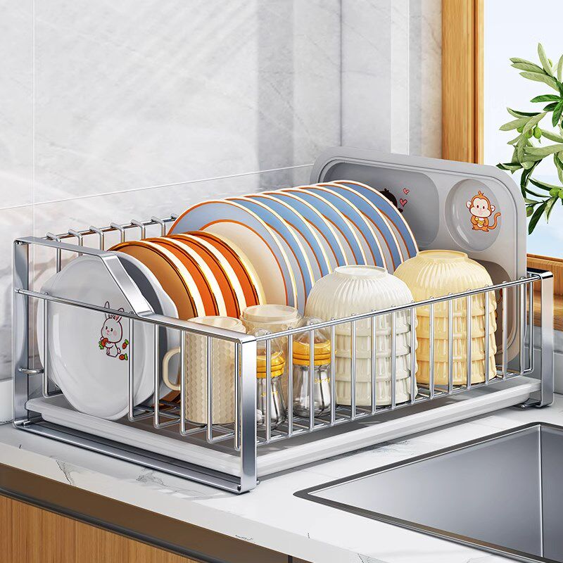 304不锈钢碗碟收纳架厨房置物架沥水篮晾碗架碗筷碗盘沥水架,厨房/烹饪用具,碗架,淘宝优惠券,粉丝福利购,淘宝优惠卷