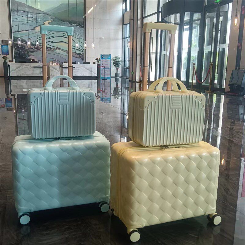 行李箱子母箱网红女式高颜值小型轻便旅行箱20寸静音万向轮