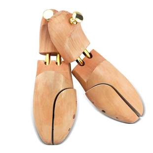 撑扩大鞋 栓防皱荷木变形鞋 楦皮鞋 定型子男士 器 扩鞋 实木不撑鞋 器鞋