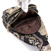 胸包女2020新款 布艺女包百搭户外运动单肩包女士胸前包尼龙斜挎包