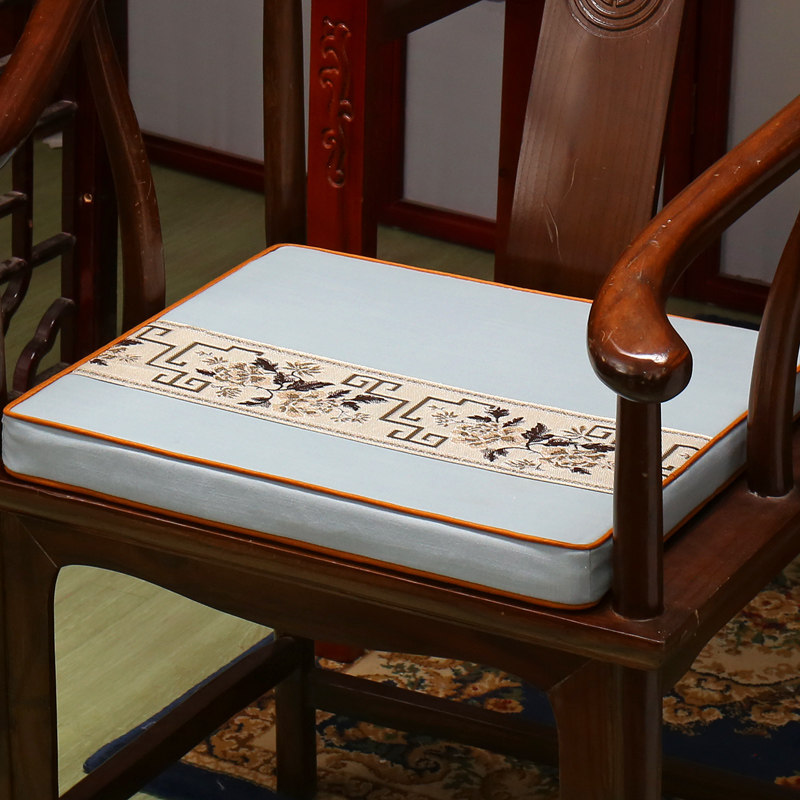 中式红木a椰棕沙发垫硬坐垫天然实木家具3e环保椰丝棕榈乳胶圈椅