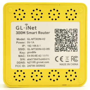 GL.iNet GL-MT300N-V2 MT7628NN 300Mbps Wireless Mini WiFi Rou