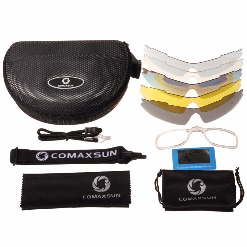 推荐Comaxsun Professional Polarized Cycling Glasses Bike Gog