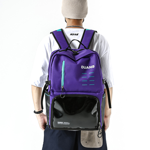 户外登山旅行双肩包大容量便携运动装备足球鞋健身包轻便男士背包