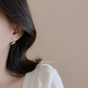 时尚 耳环气质韩国个性 小众高级感耳饰礼物 爆款 花火耳钉女2024新款