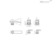 Ganjter 紧固手柄GN 夹紧杆 927.4带偏心凸轮 Elesa