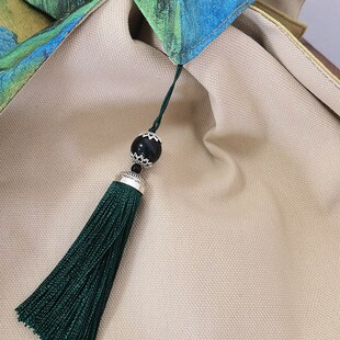 加厚千里江山古琴桌旗盖布琴囊古琴防尘布双层板竹节棉亚麻