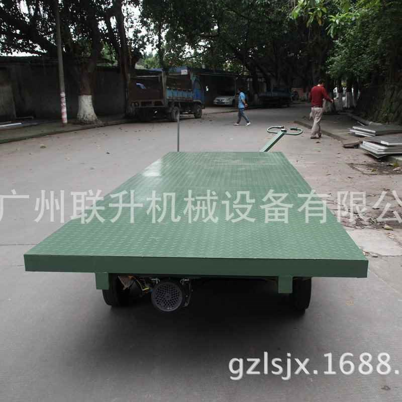 爆款四轮电动平板车手推车 重型拖板搬运车 拉货车周转车