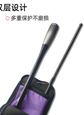 软式路亚鱼竿袋防水耐磨渔具包鱼杆保护套可折叠收纳包垂钓配件