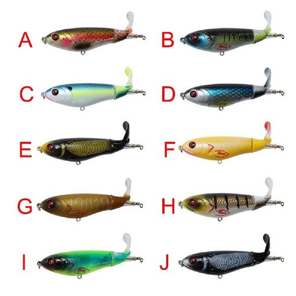 极速10.5cm Whopper Popper 9cm 13g Topwater Fishing Lure