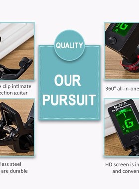 Folk Acoustic Guitar Tuner Violin kulele Bass Electronic Tun