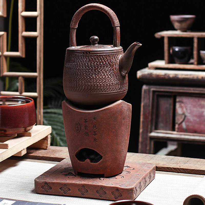 【老物件】老红砖炉垫炭炉隔热陶壶壶垫煮茶烧水泡茶干泡台壶承,餐饮具,茶道/零配,淘宝优惠券,粉丝福利购,淘宝优惠卷