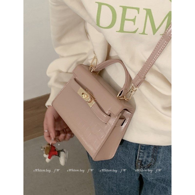 小众手提包包女2024新款春季时尚包高级感百搭休闲斜挎包,箱包皮具/热销女包/男包,小方包,淘宝优惠券,粉丝福利购,淘宝优惠卷