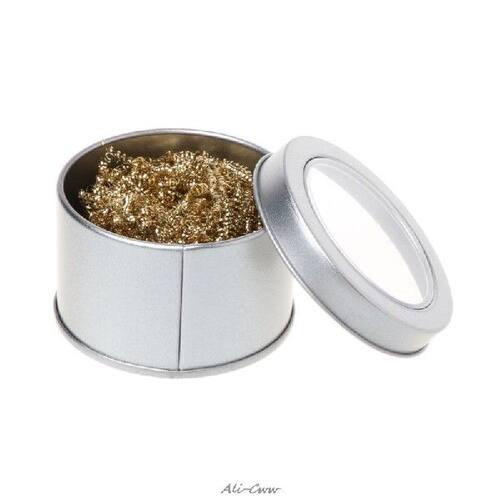 新品1pcs Welding Soldering Solder IronJ Tip Cleaner Cleaning